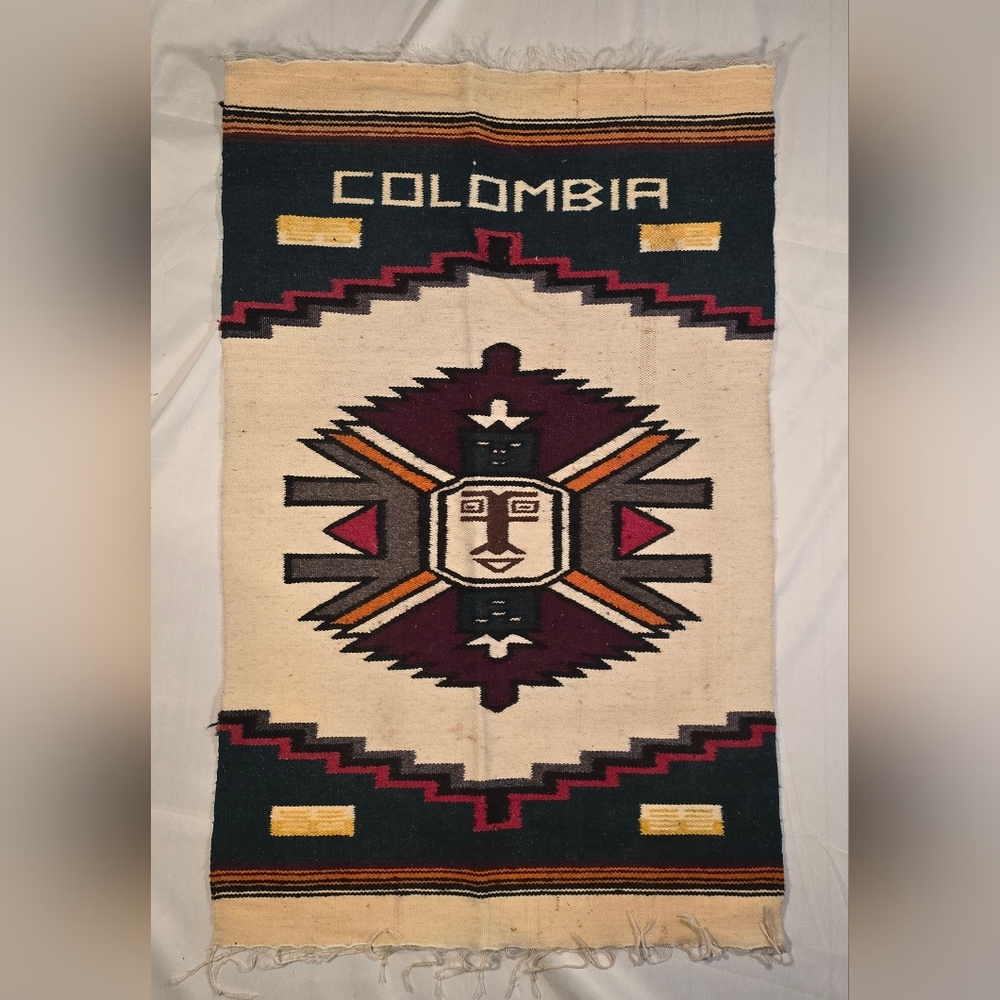 Muisca Tapestry Columbia Handmade